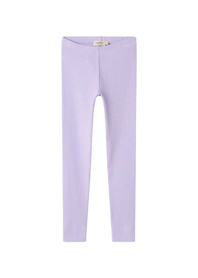 MarMar Leg leggings Soft Lavender rib modal