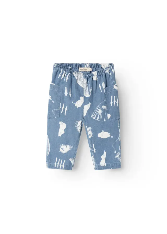 MarMar Copenhagen Panto bukser Moomins denim