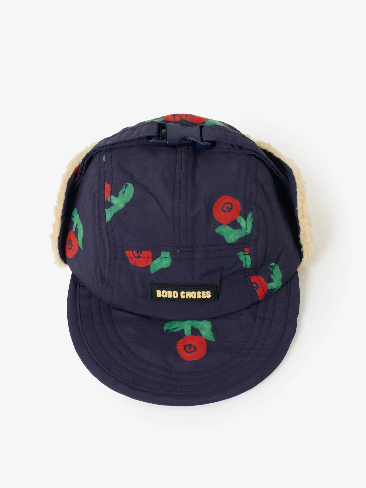 Bobo Choses Stamps Bloom vinterhue navy HEAD52