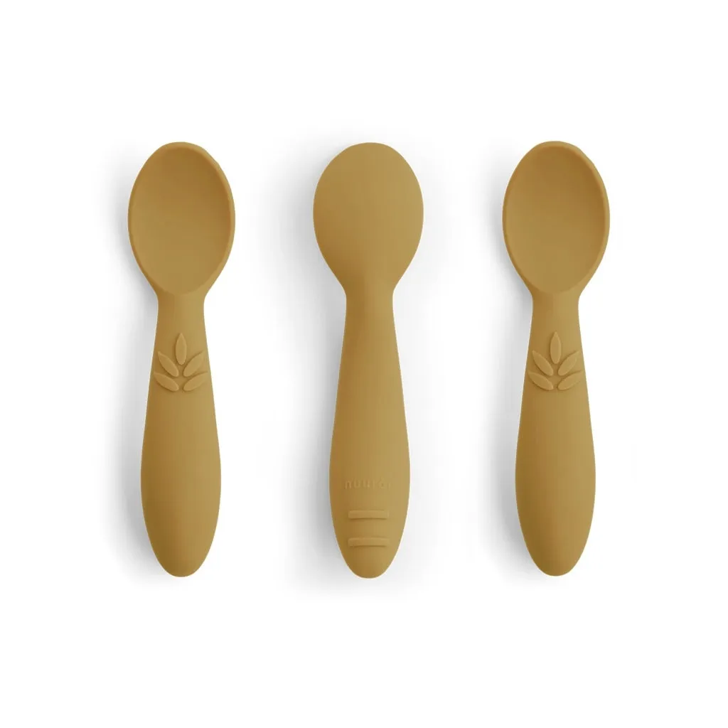 nuuroo Ella skeer 3-pak dusty yellow silikone