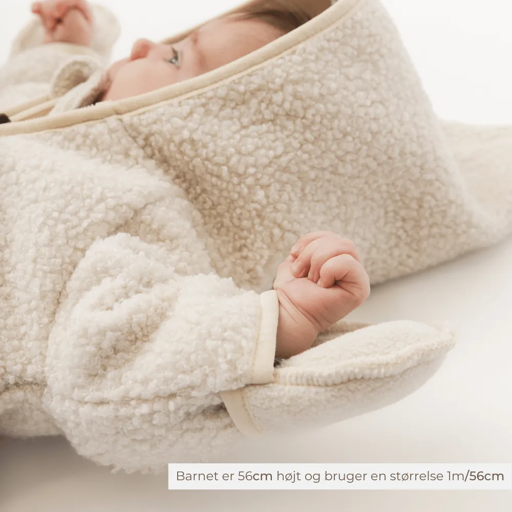 MINI A TURE MATADEL teddyfleece heldragt Angora cream