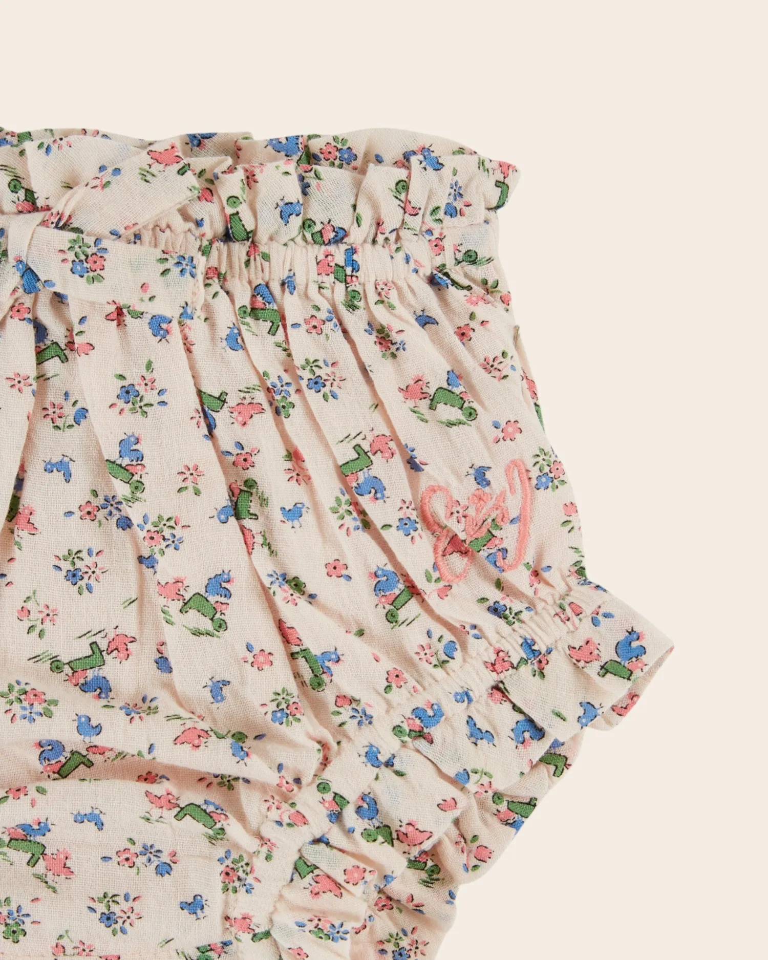 Emile et Ida Bloomer À motifs rose baby bloomers lyserød