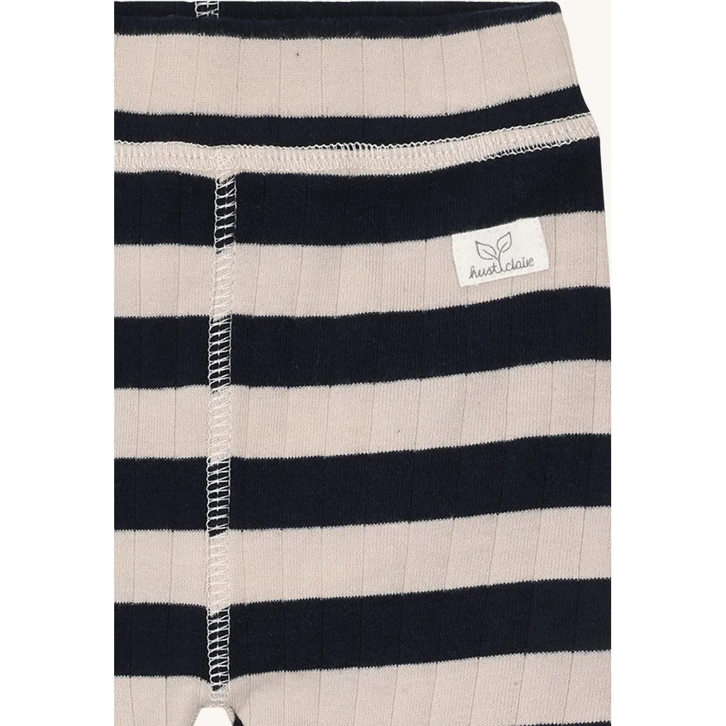 Hust & Claire HCLuca leggings More Navy økologisk bomuld