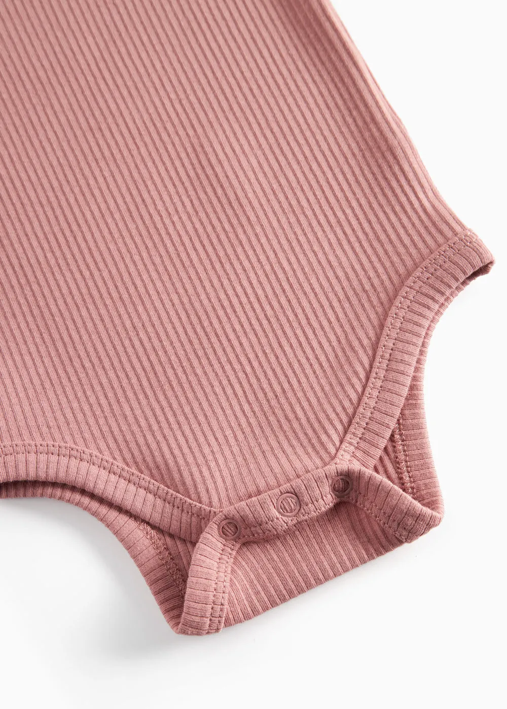 MarMar Plain Body LS Bodystocking Rose Parfait