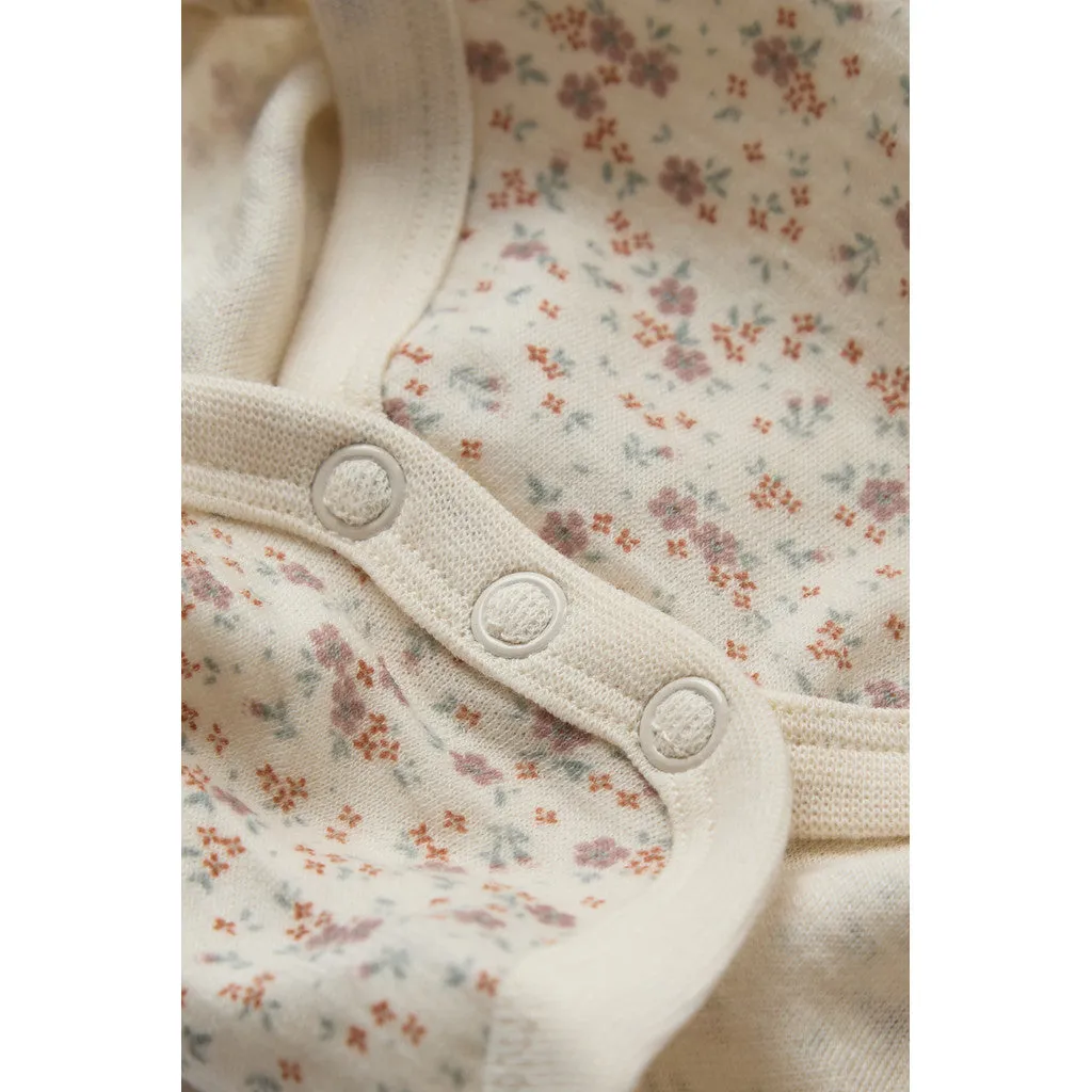 Hust & Claire Baloo Tiny body off white blomstret