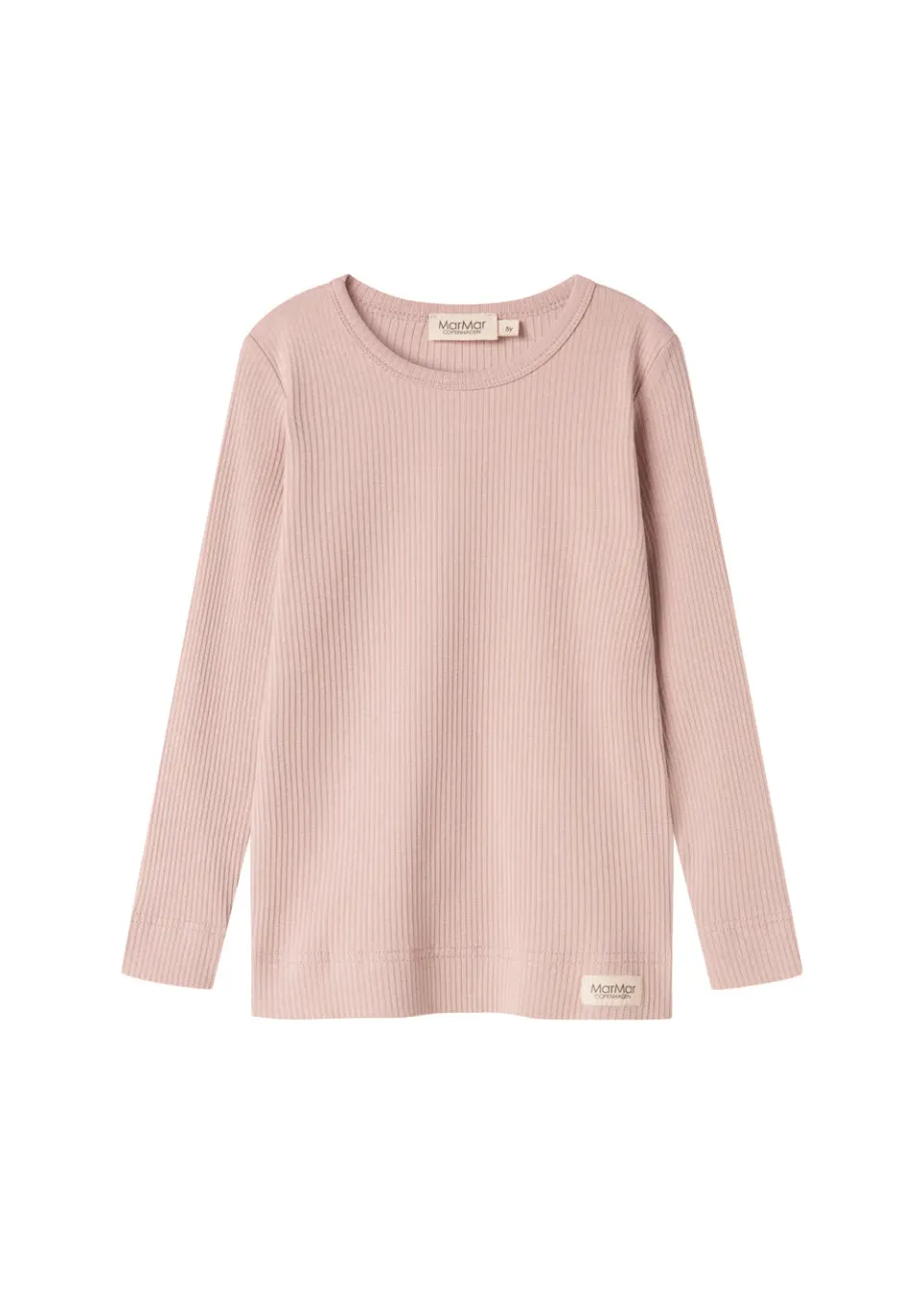 MarMar Plain Tee LS t-shirt Faded Rose langærmet