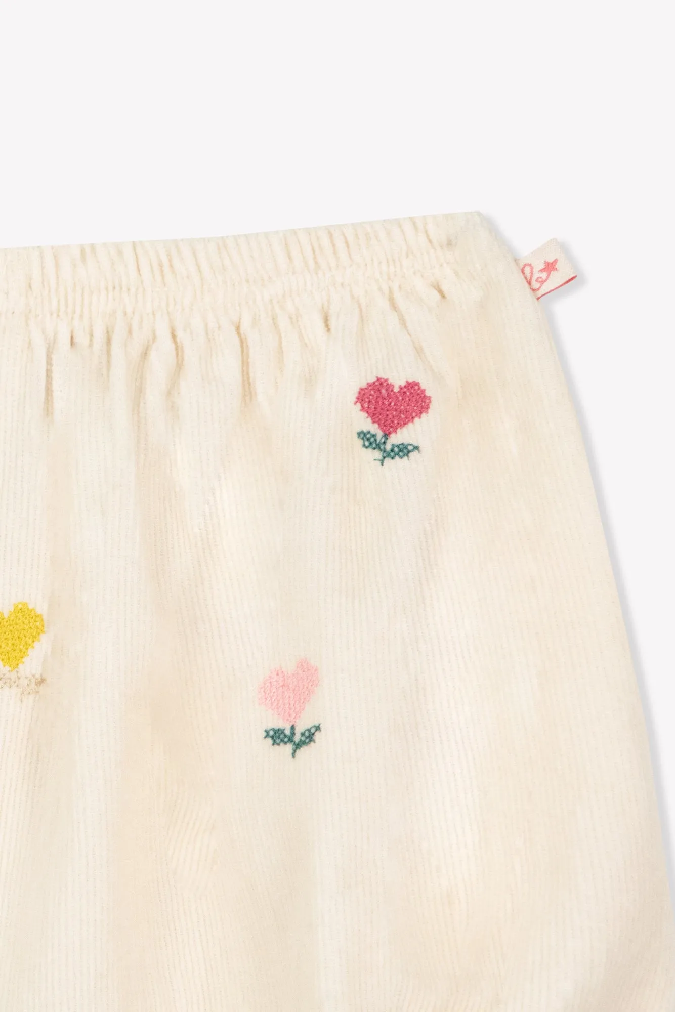 Bonton Bombe Cœurs bloomer rosa hjerter bomuld