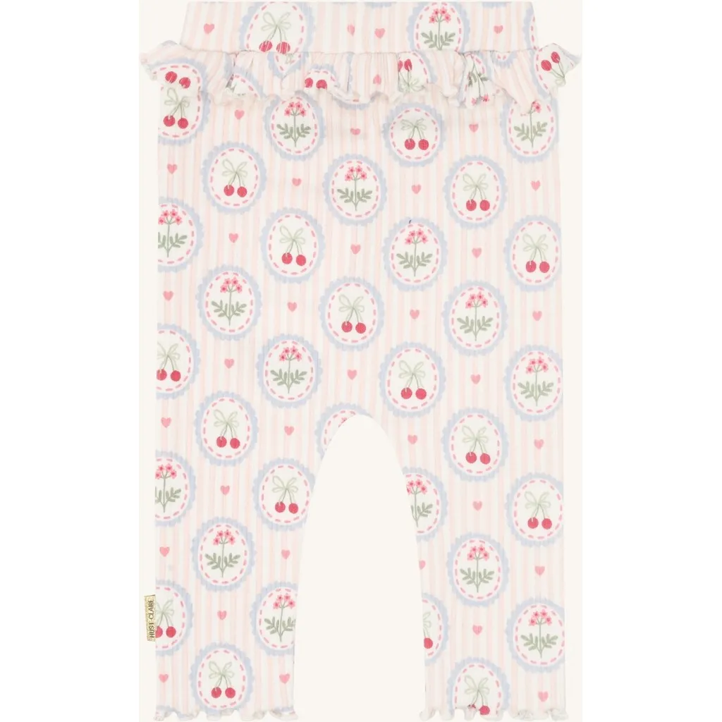 Hust & Claire HCLaerke Frame leggings Ivory modal