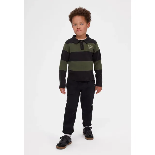 Minoti 45578 joggingbukser sort bomuld