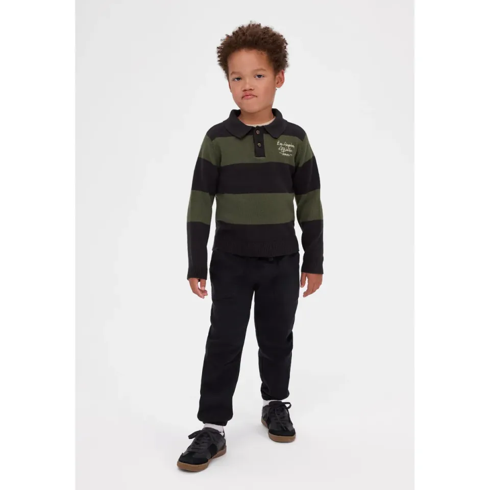 Minoti 45578 joggingbukser sort bomuld