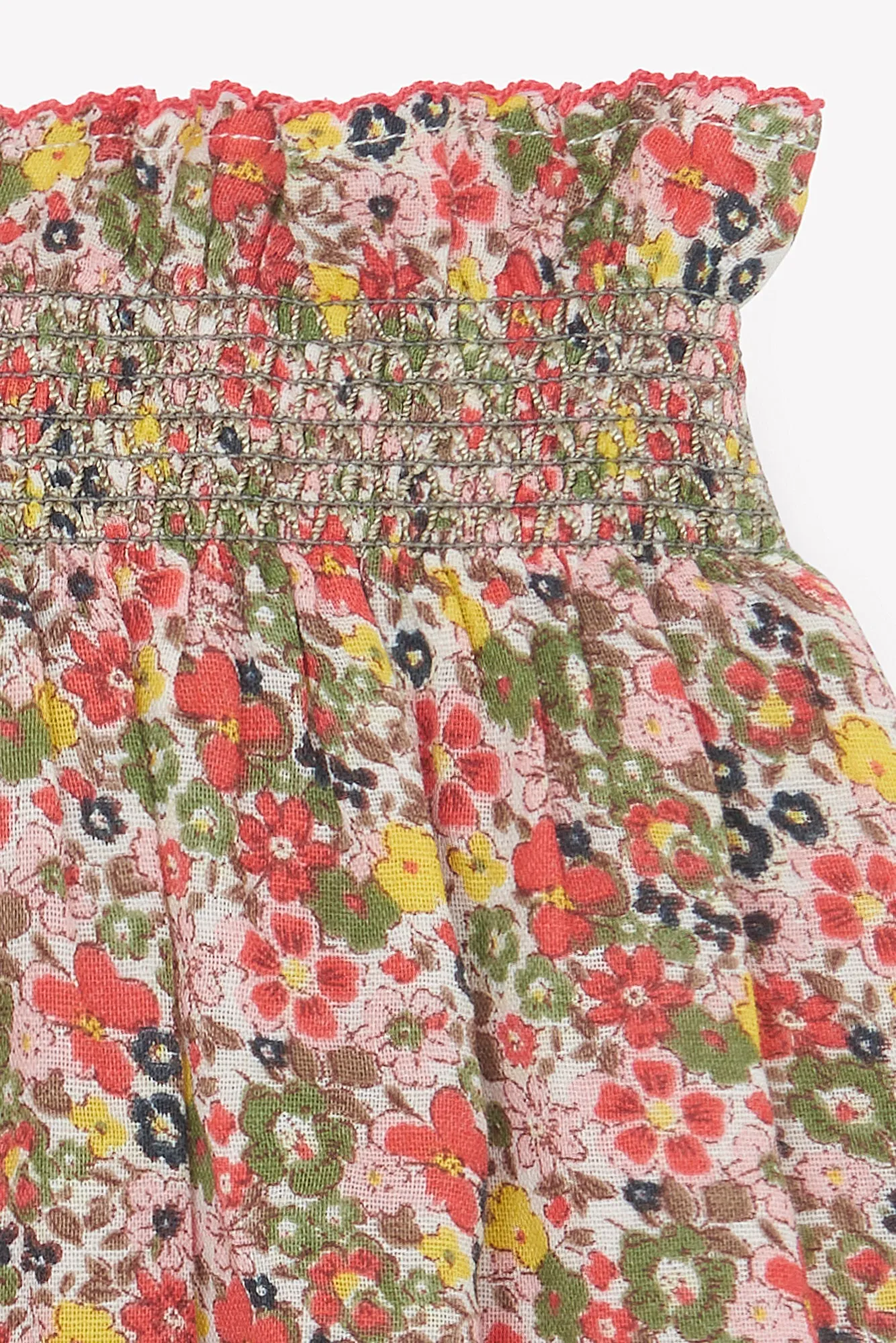 Bonton Lisea nederdel meadow blomstret bomuld