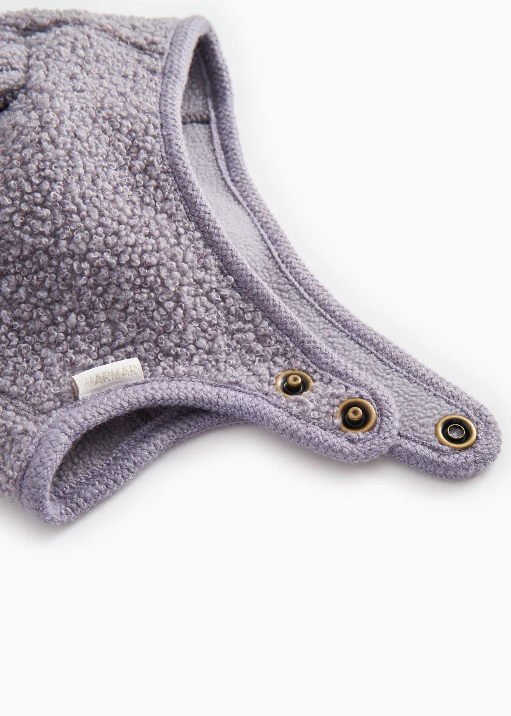 MarMar Aki Lamb teddyhue Purple Suede varm