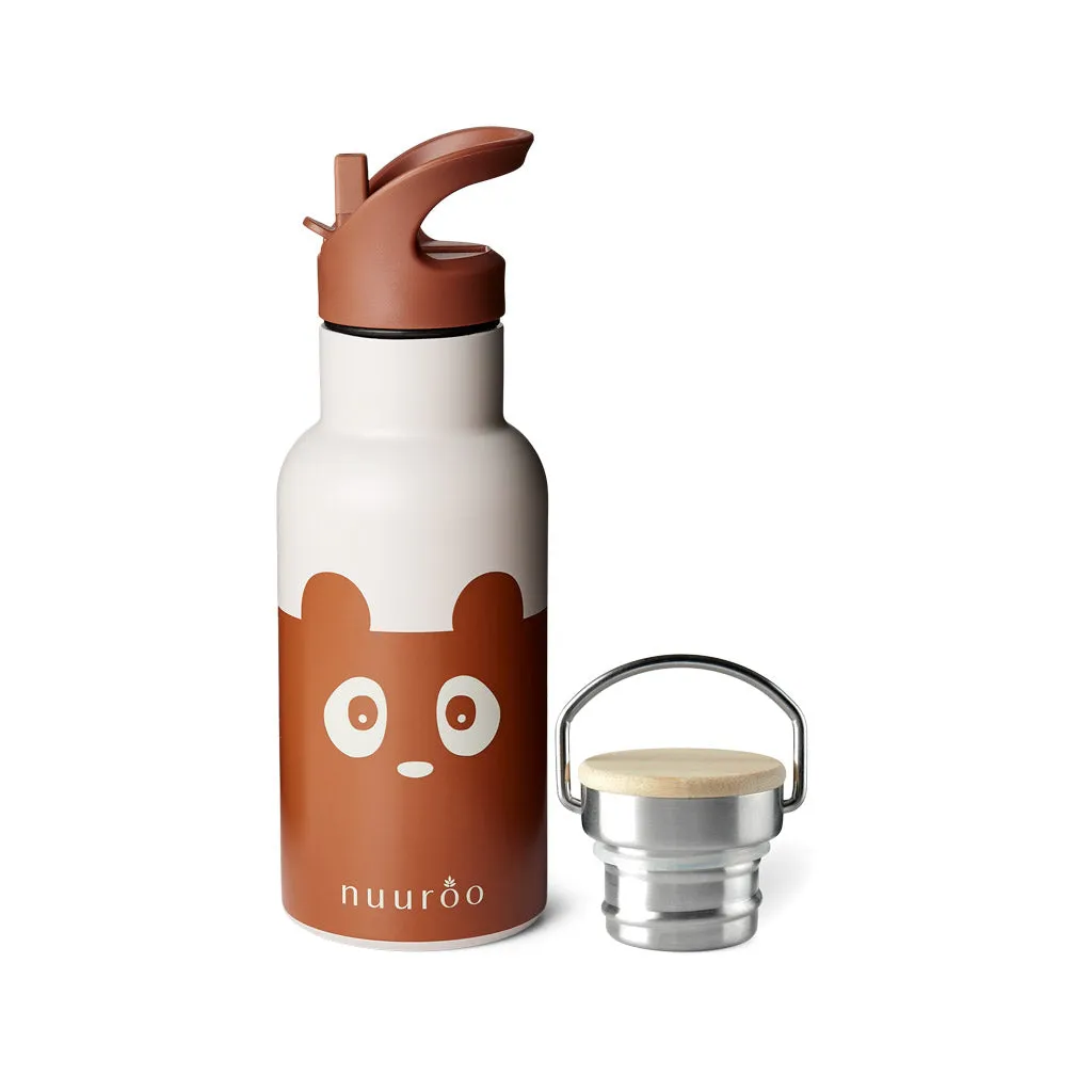 nuuroo Bertil drikkeflaske stål caramel café 350 ml