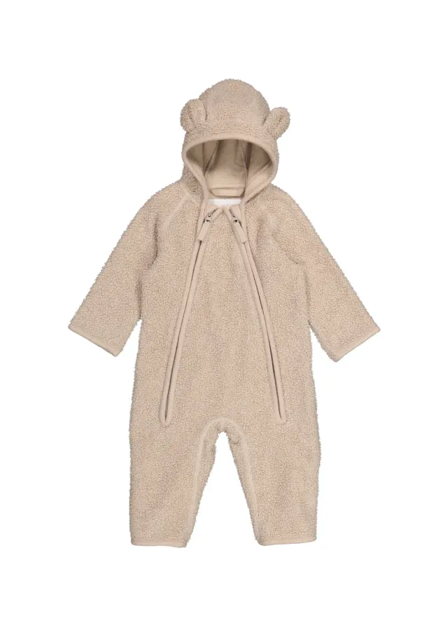 MarMar Robert Suit teddy dragt Oyster Grey ører