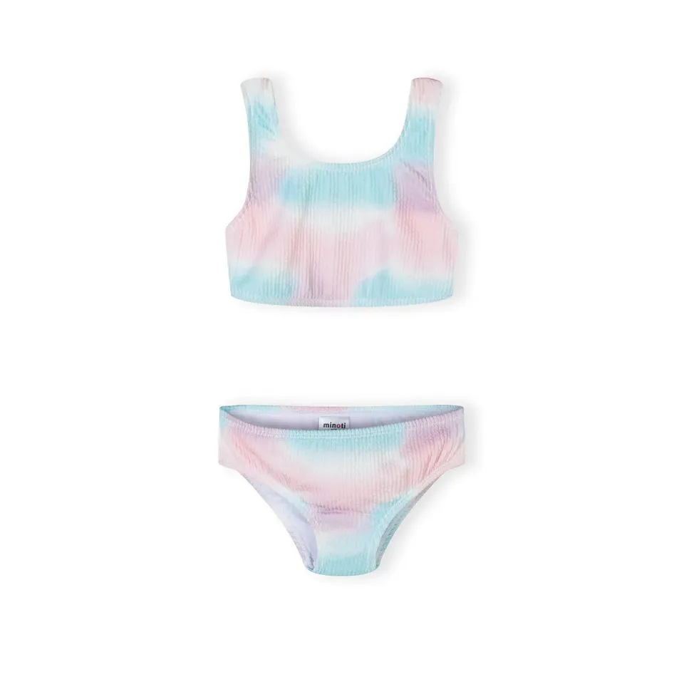 Minoti 42184 Tie-Dye Bikini Rosa Rib til Piger