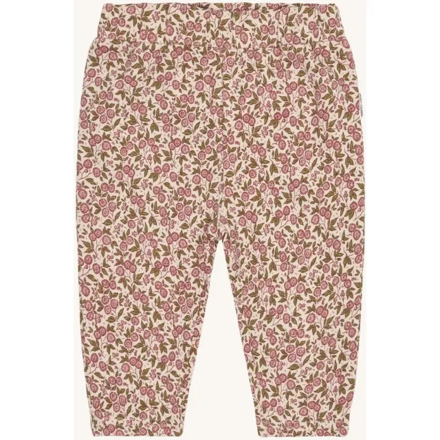 Hust & Claire Trine Flora joggingbukser French Oak økologisk bomuld