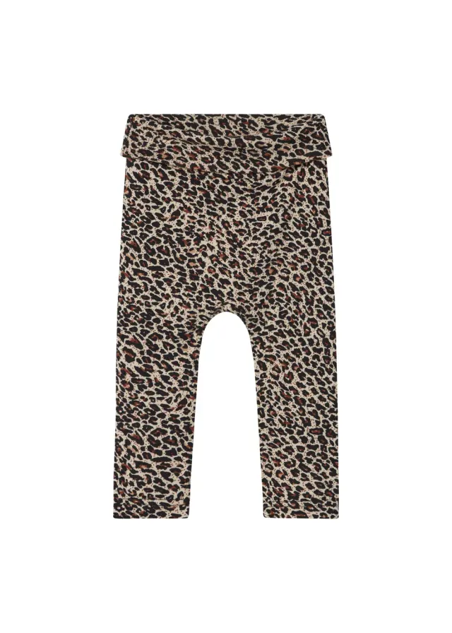 MarMar Leo Piva bukser Brown Leo leopard viskose