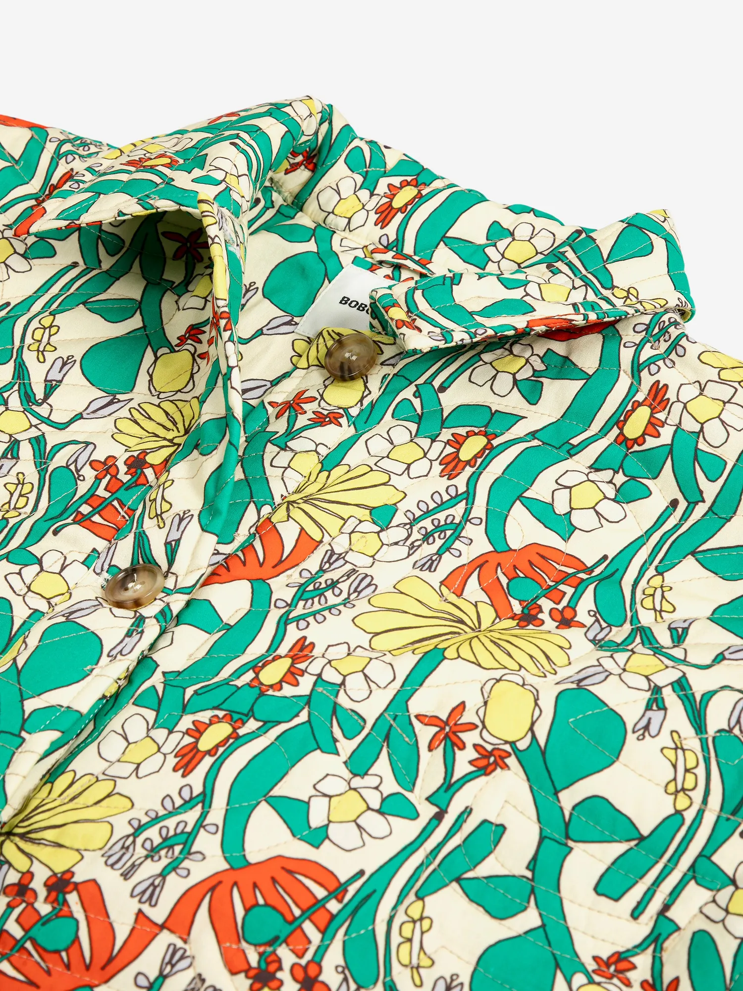 Bobo Choses Color Herbalist SB126AD102 quiltet jakke XS