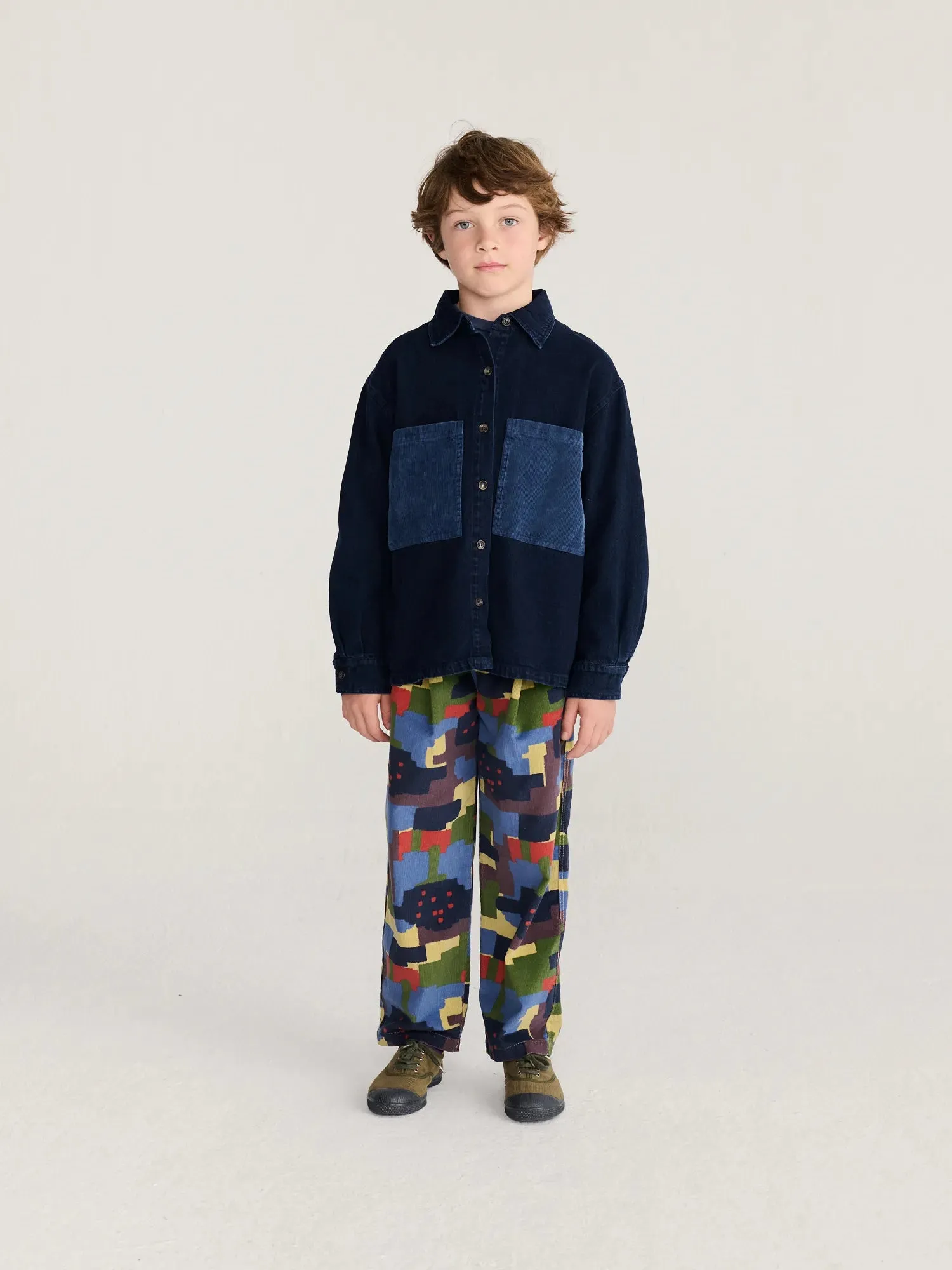 Bobo Choses Booo Tag denimskjorte 2-3 år mørkeblå