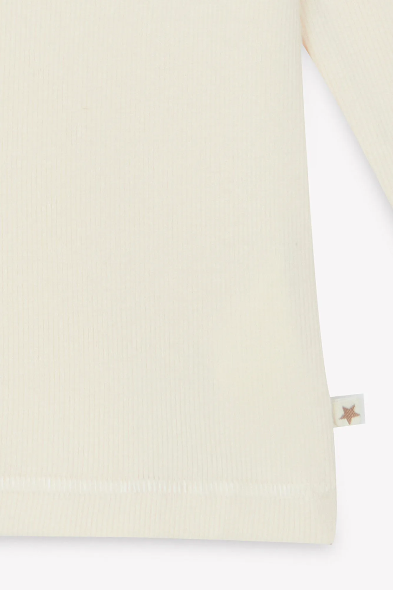 Bonton Titou Milk rullebluse ecru bomuld