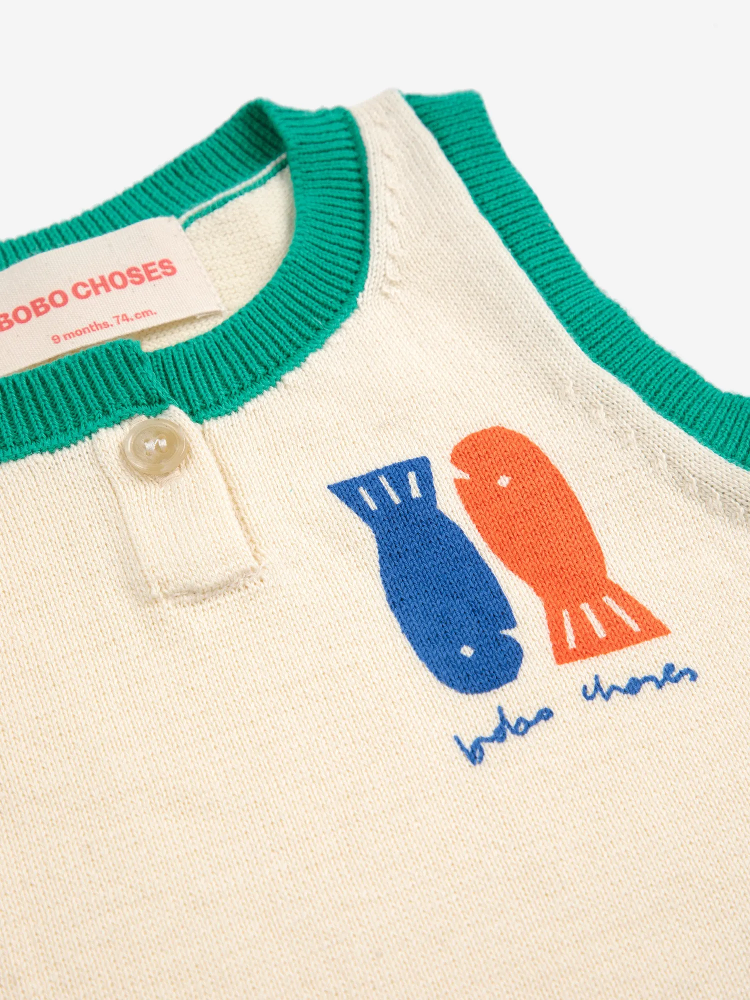 Bobo Choses 125AB106 babytøj 9 mdr bomuld