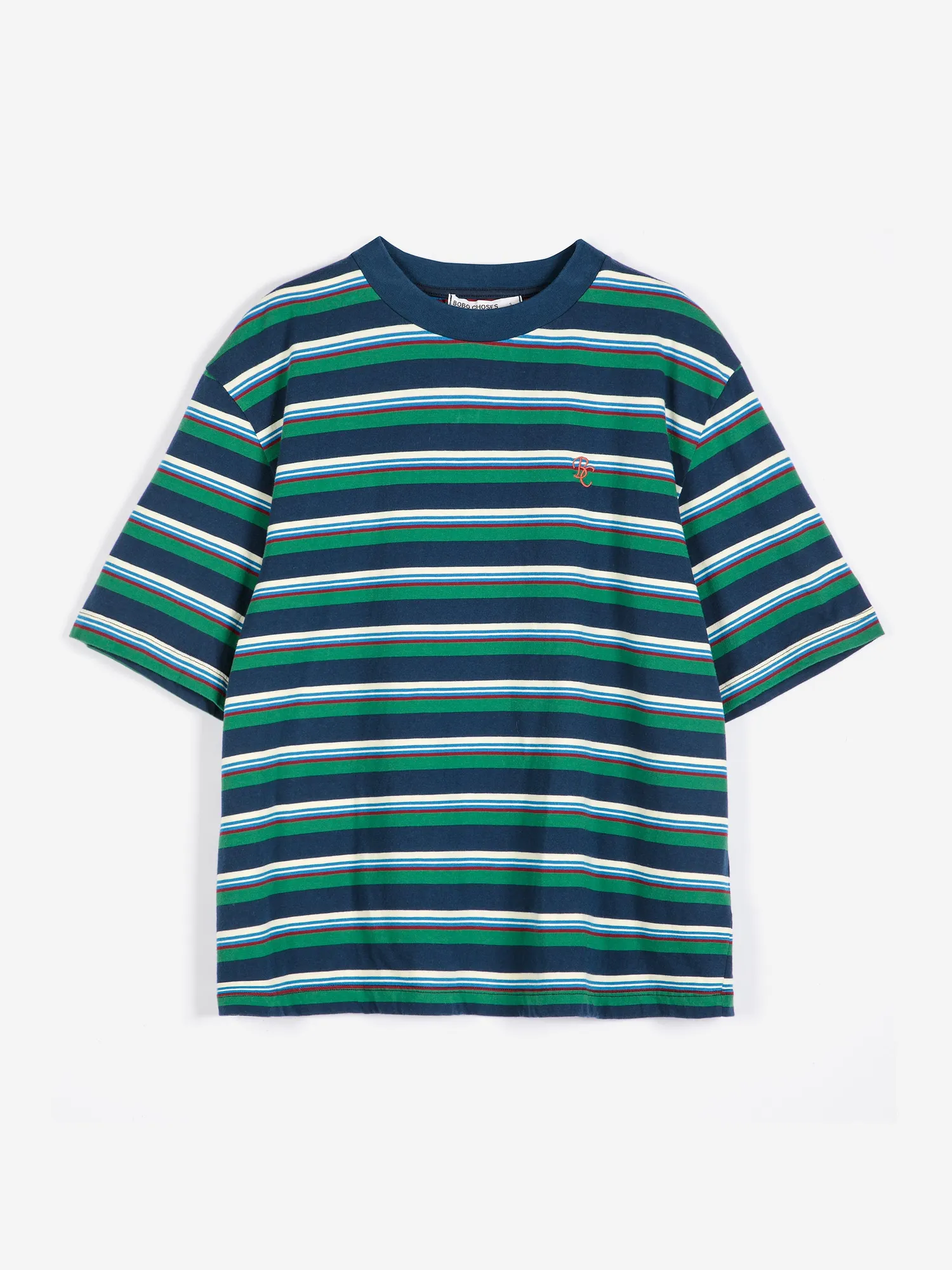 Bobo Choses All About Monsters Striped Relaxed T-shirt M