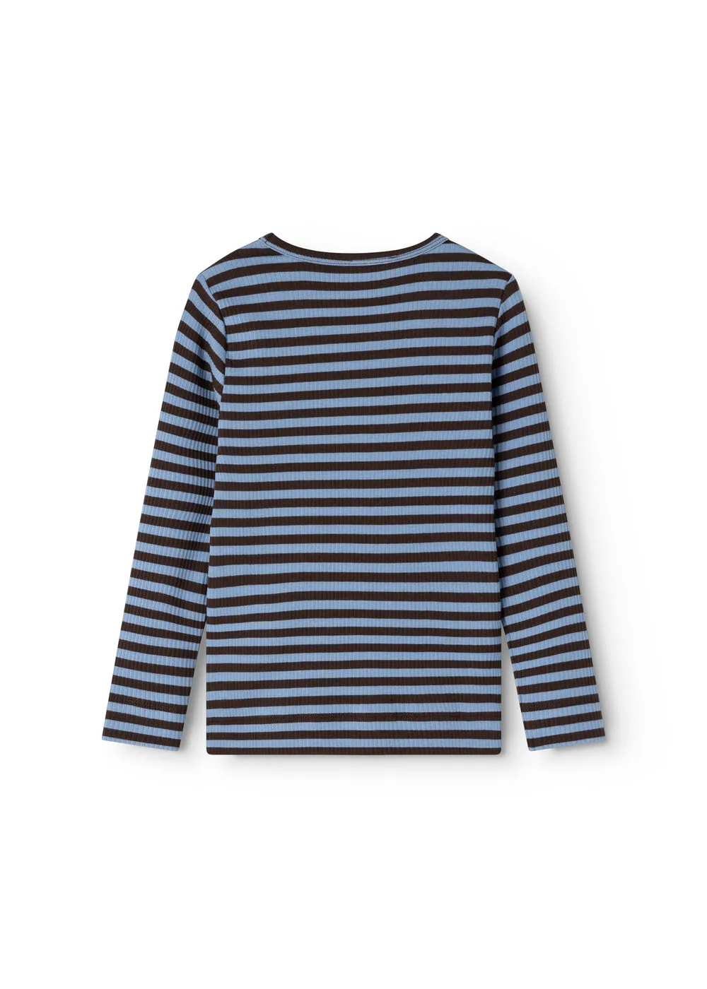 MarMar Plain Tee LS t-shirt Blue Heaven Stripe