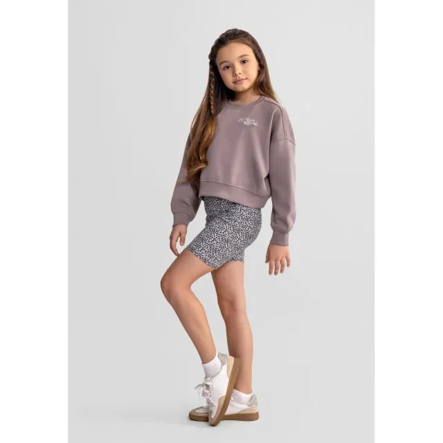 Minoti 44859 cykelshorts sort 5-pak til piger