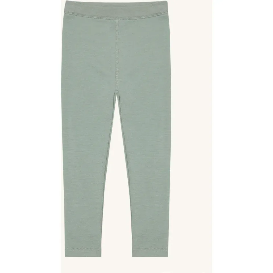 Hust & Claire HCLiro Solid leggings Slate Green merino
