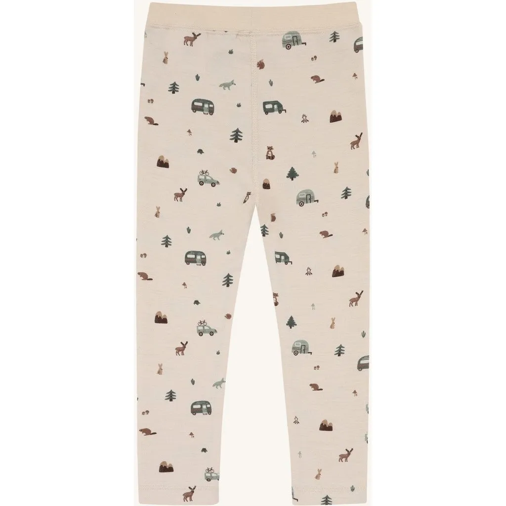 Hust & Claire HCLiro Camp leggings French Oak merino