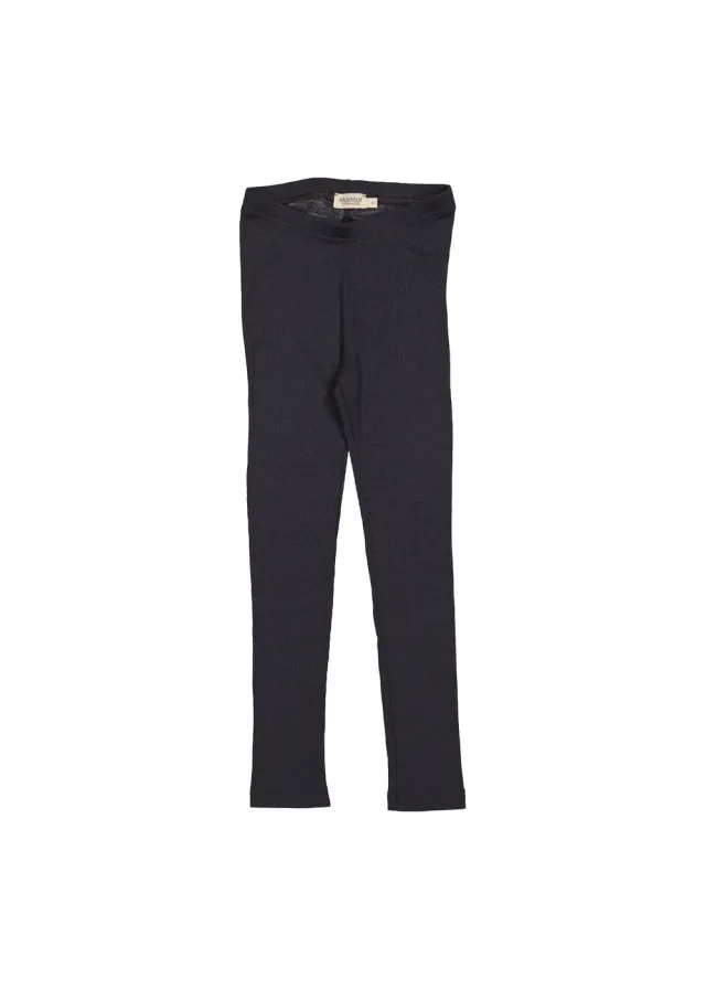 MarMar Leg leggings Night merino 100% uld