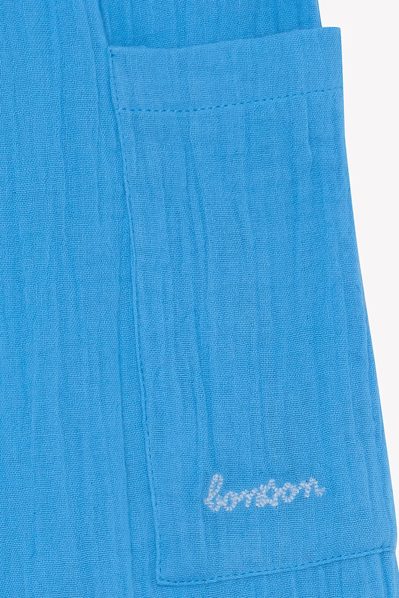 Bonton Lauren Bleu Moyen bukser blå elastiktalje
