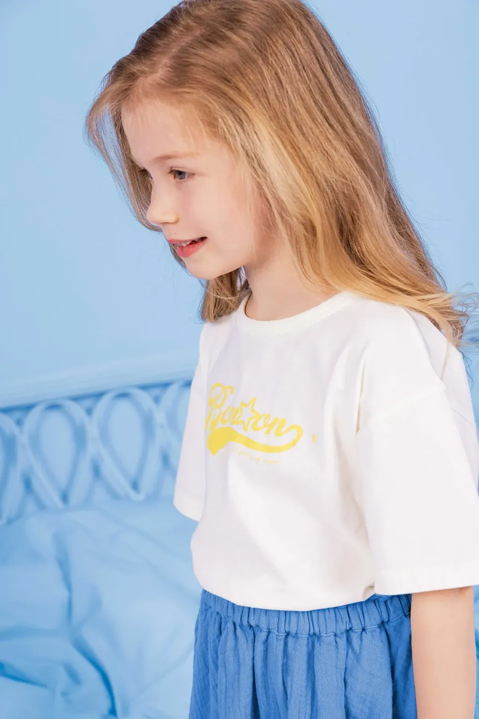 Bonton Livo T-shirt gul bomuld