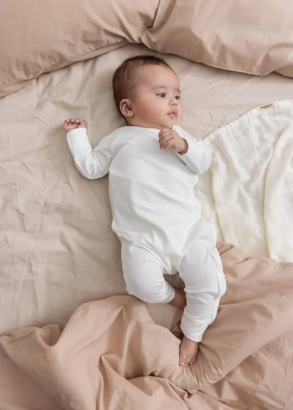 MarMar Rula heldragt Gentle White hvid modal