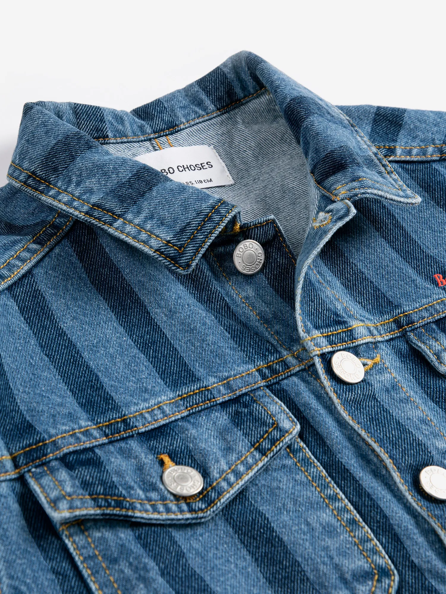 Bobo Choses sb126ac122 denimjakke stribet børn