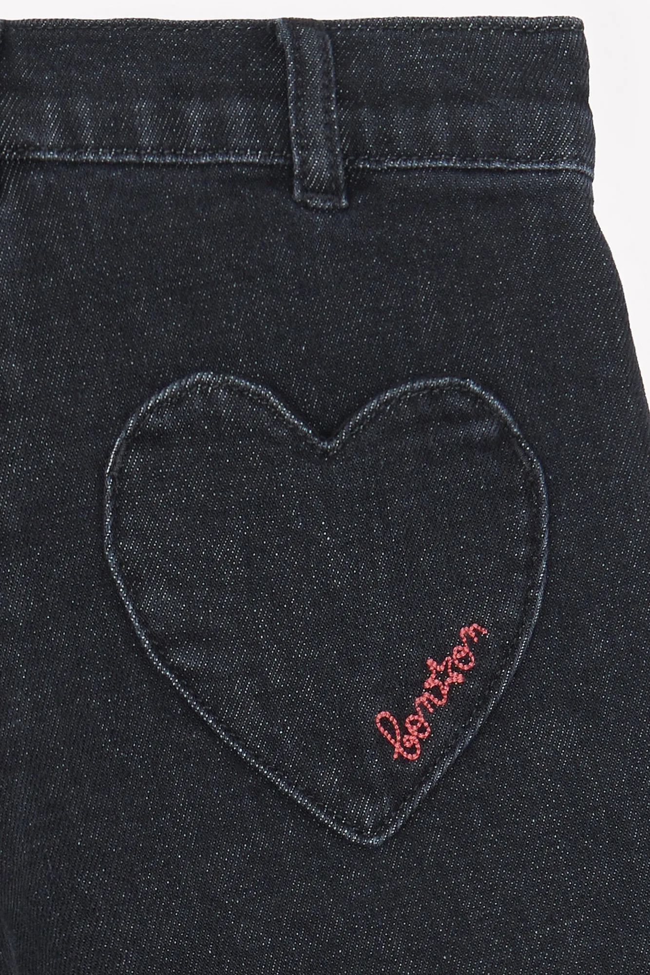 Bonton Lakiko grå denim jeans flare pige