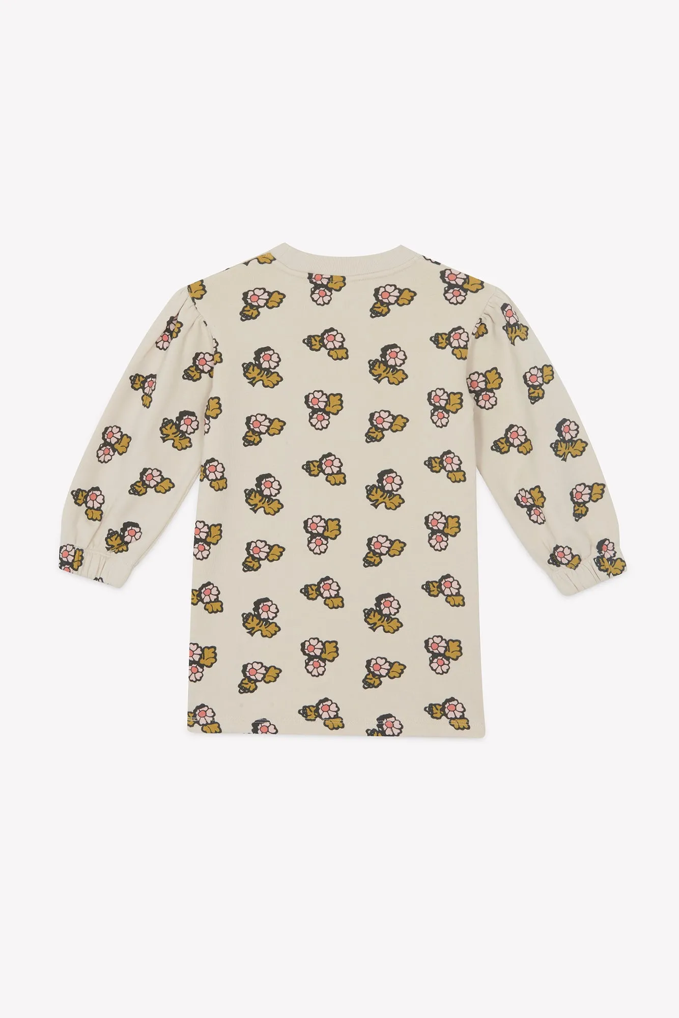 Bonton Marine Fleur Faroe sweat kjole ecru