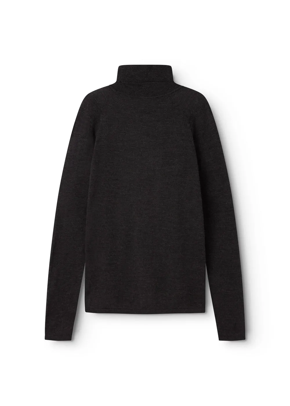 MarMar Trisha W bluse merino Black Grey Melange S-XL