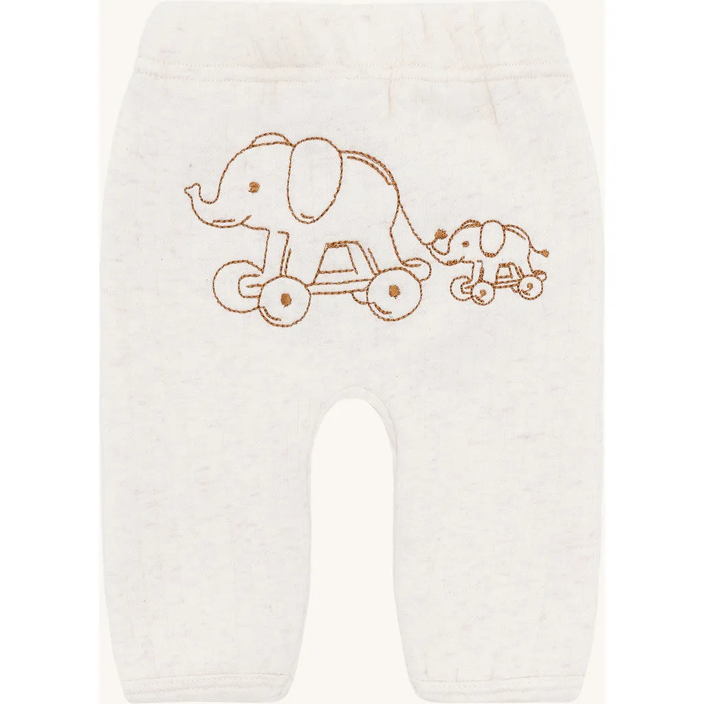 Hust & Claire Guido Elephant bukser Whisper Melange bomuld
