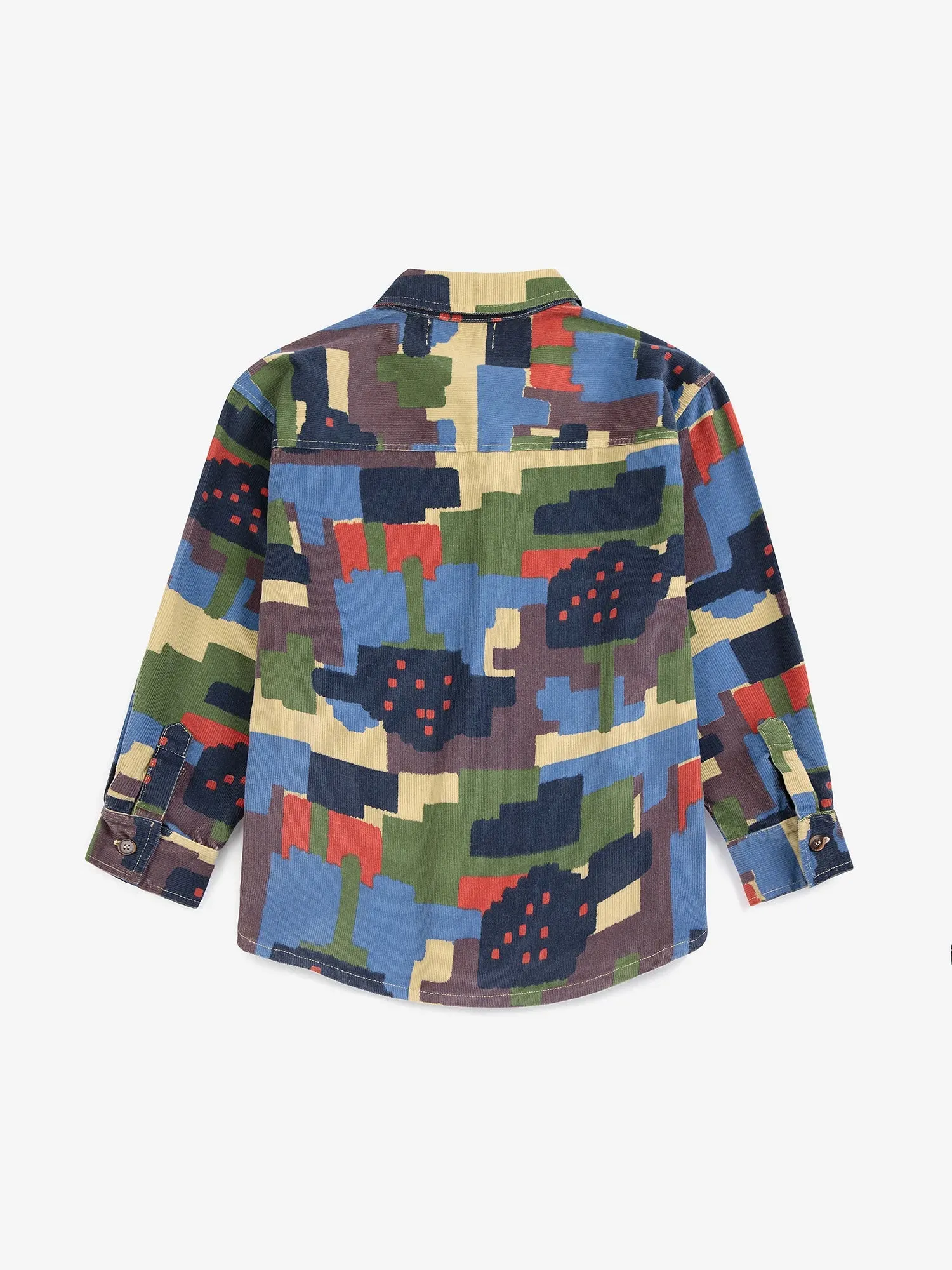 Bobo Choses Paint Forest fløjlsskjorte 2-3Y