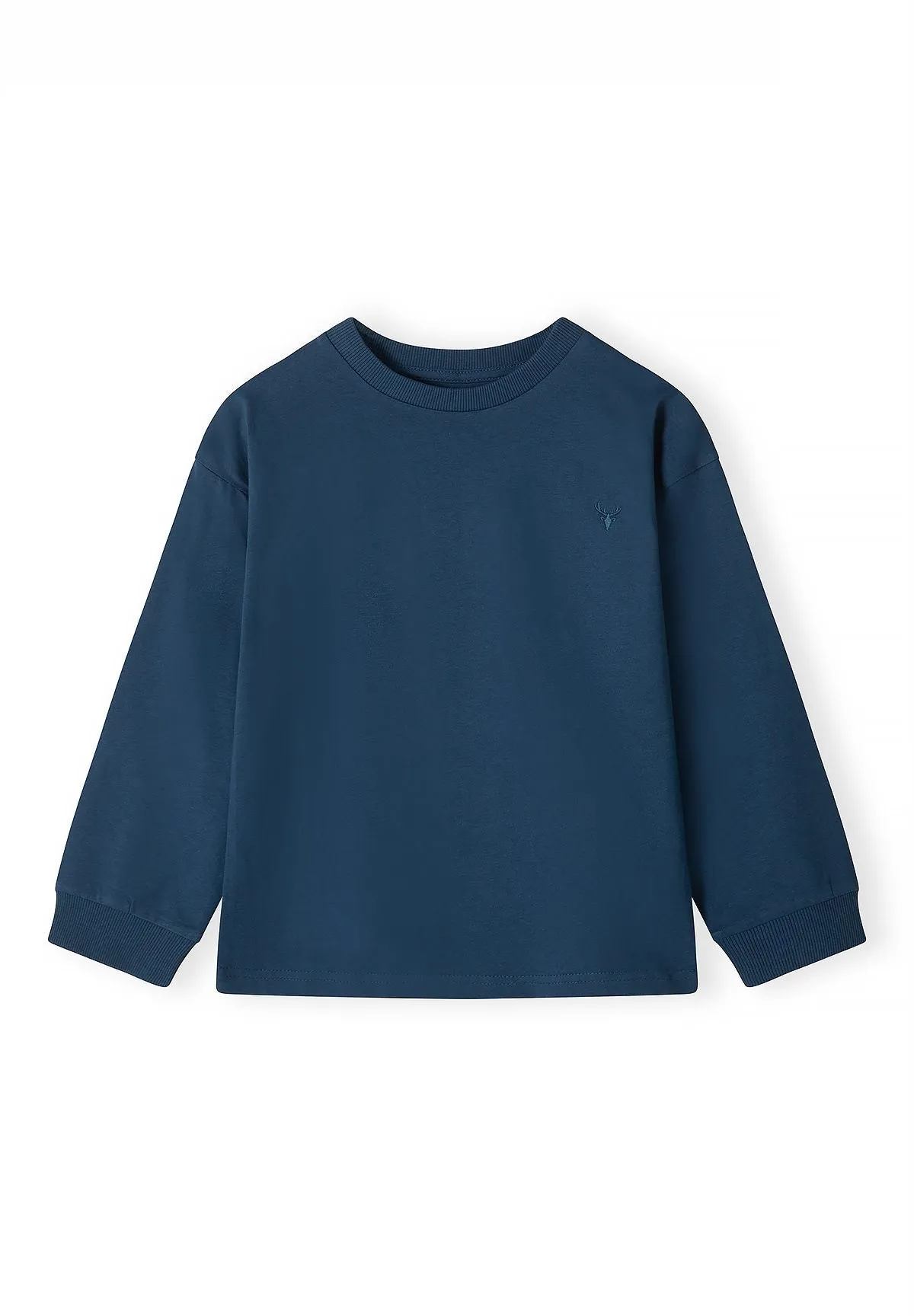 Minoti langærmet t-shirts 5-pak til drenge