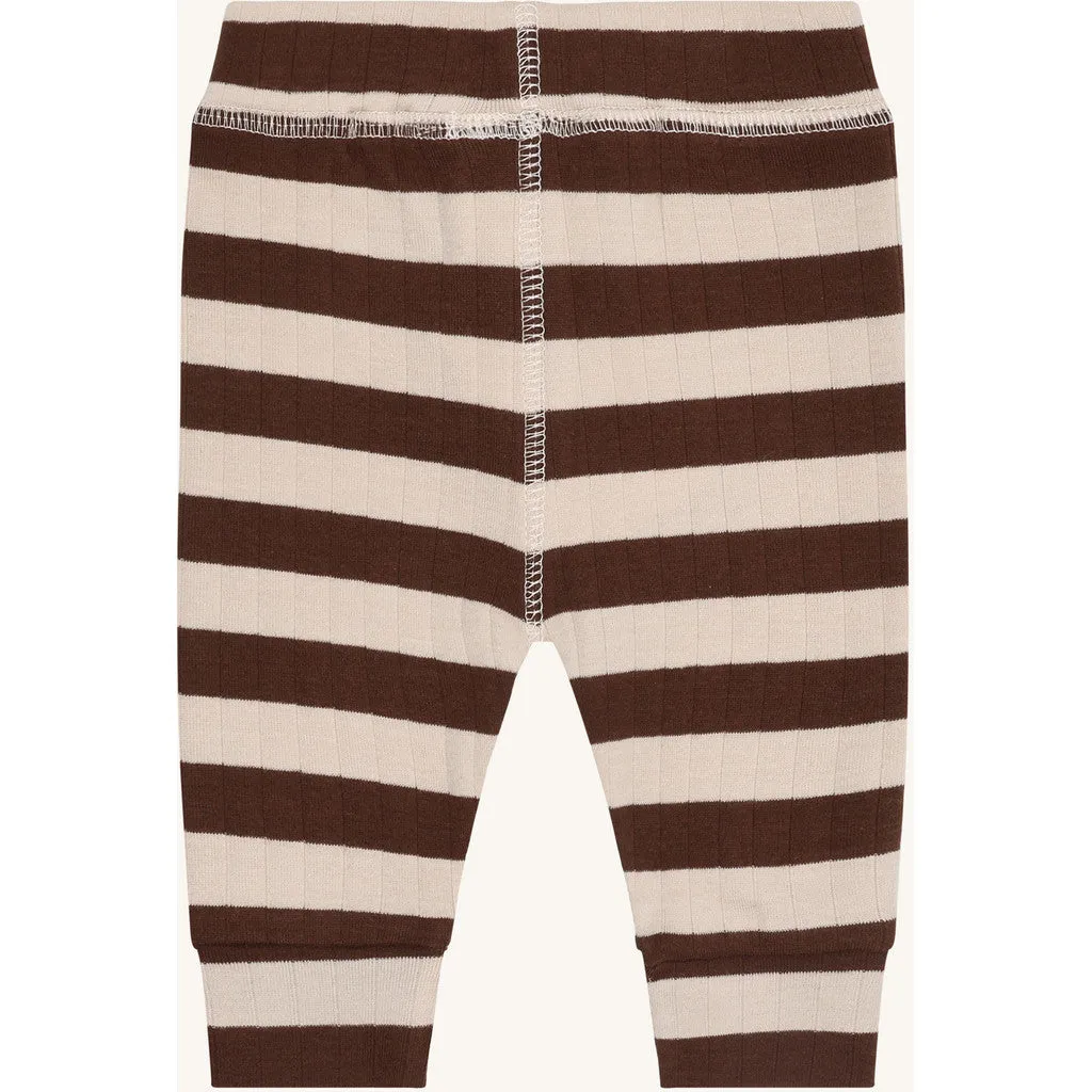 Hust & Claire HCLuca YD Fresh leggings brown stone økologisk