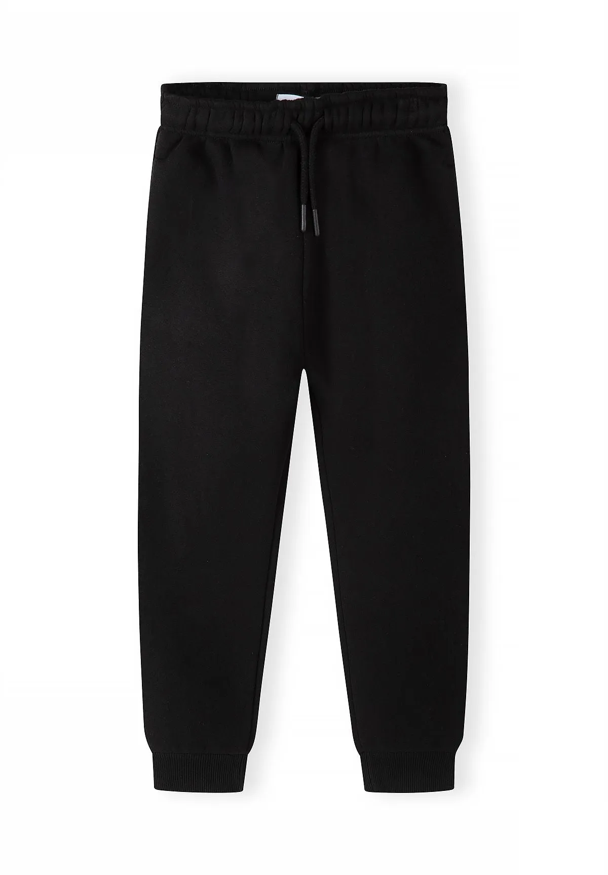 Minoti 45793 sweatsæt sort broderi slim