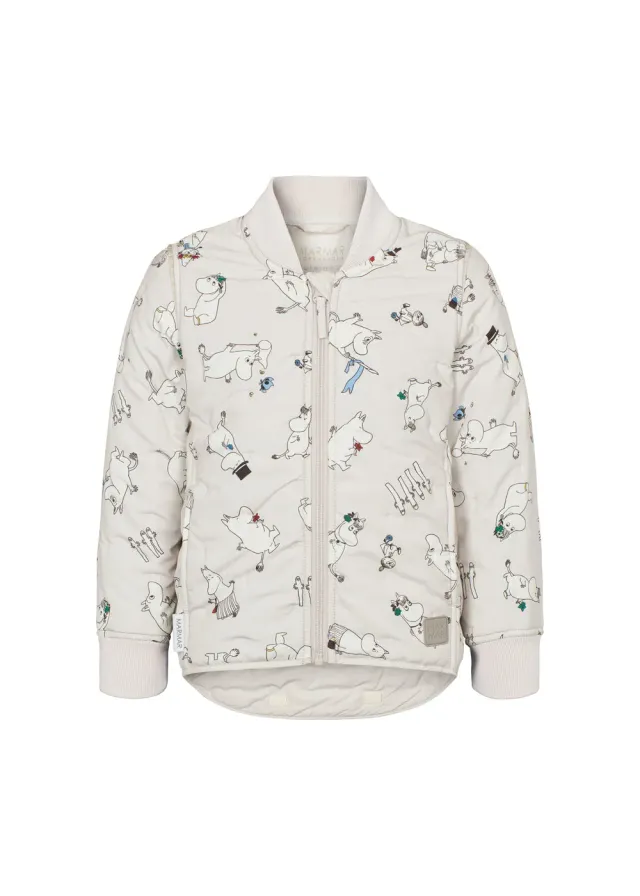 MarMar Orry Moomin termojakke beige vandafvisende