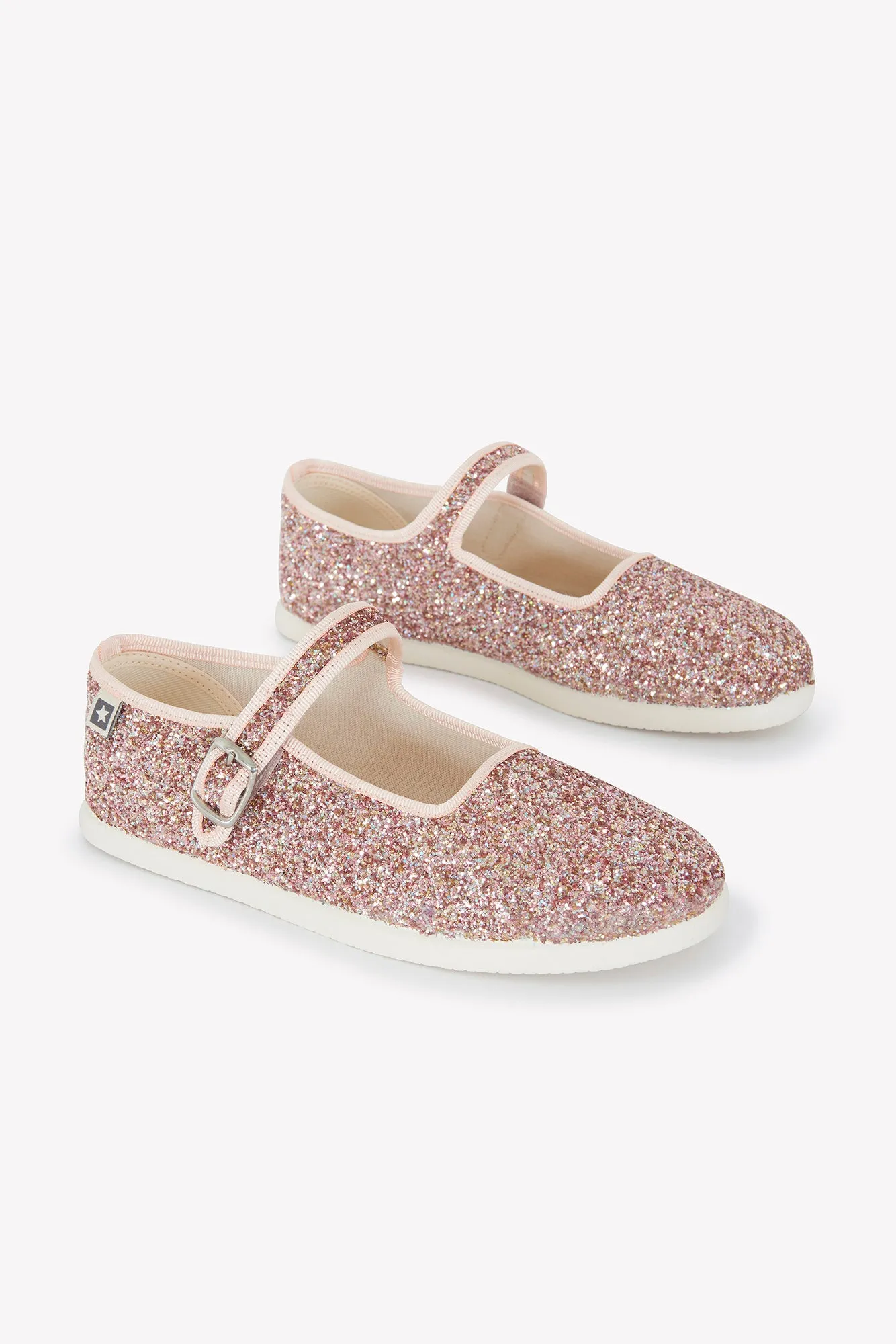 Bonton Jane Pailettes sko guld pailletter