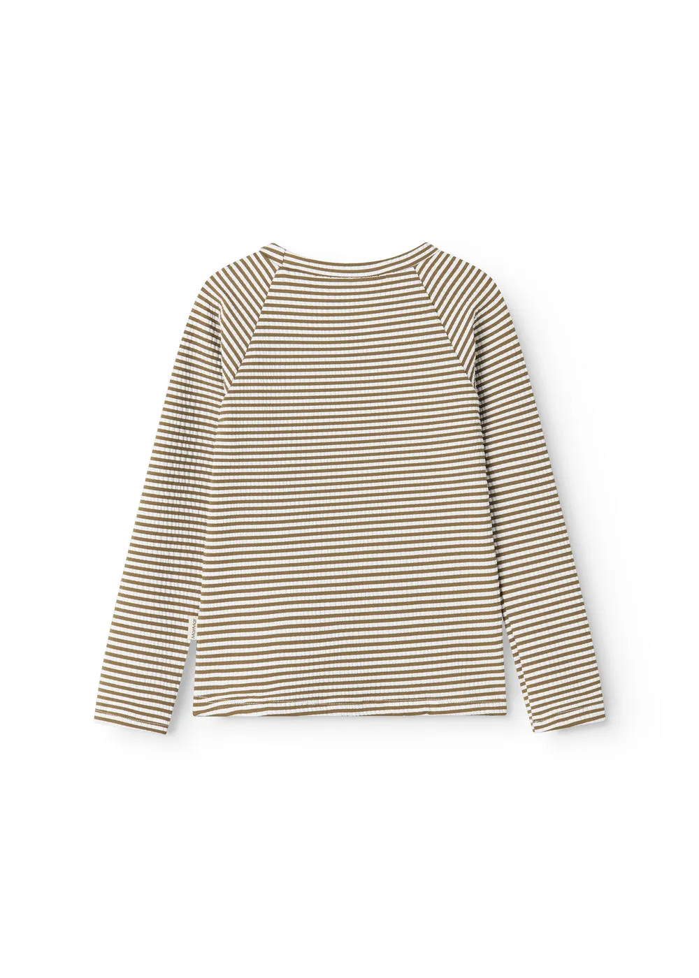 MarMar Swean Tee badetrøje Dark Bronze Stripe UPF 40+