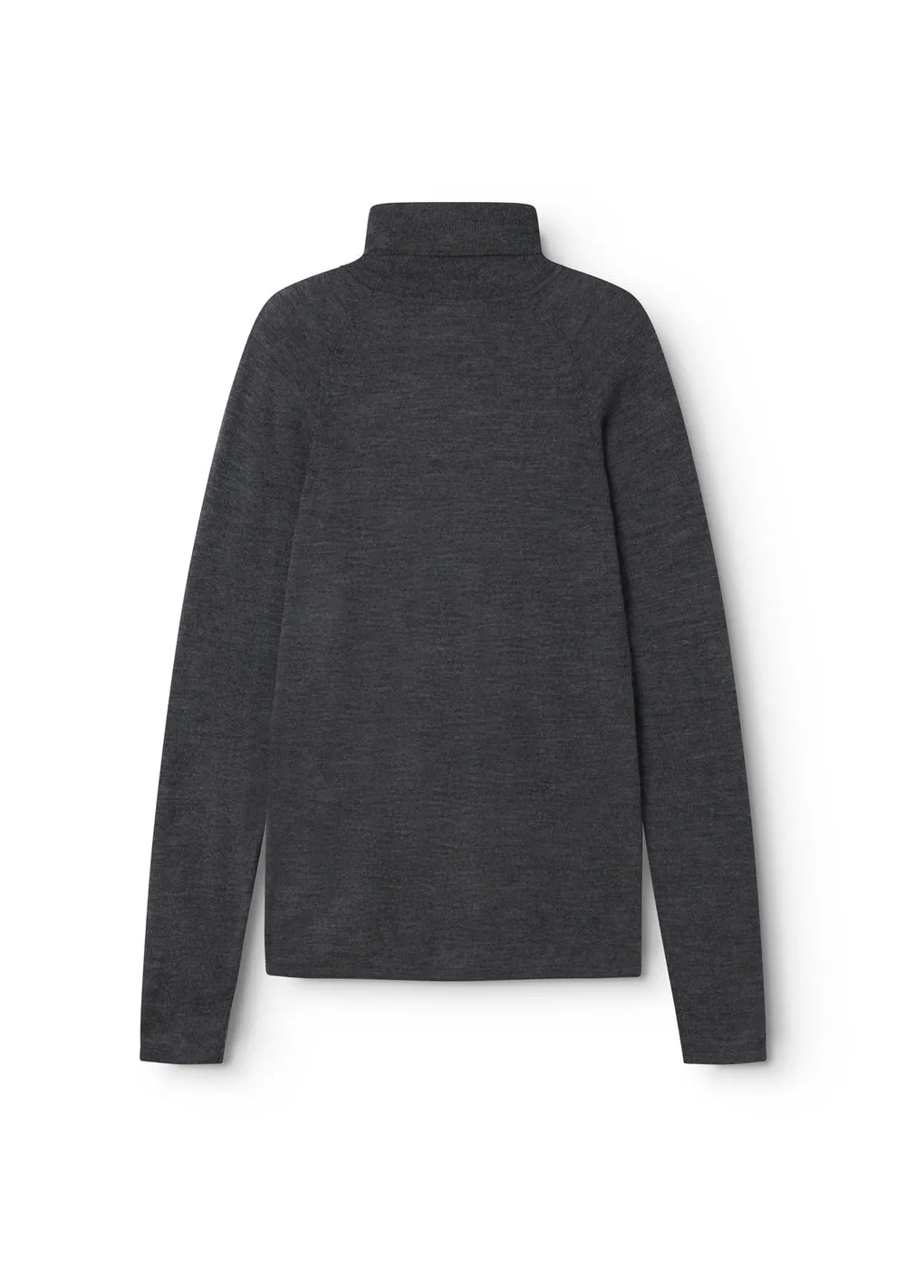 MarMar Trisha W bluse dark grey melange merino