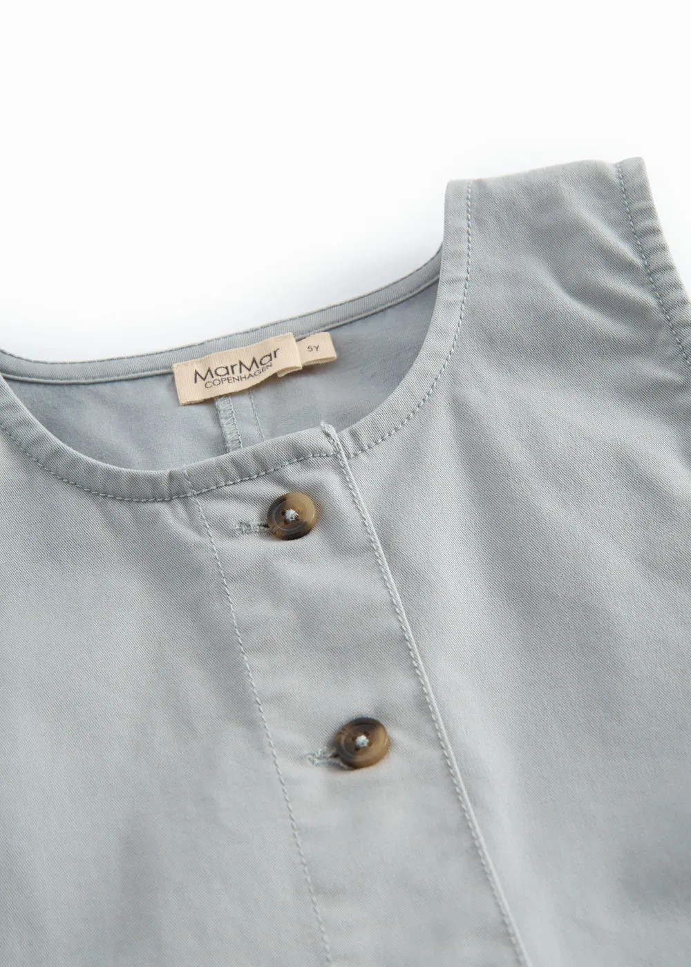 MarMar Davo kjole Blue Stone chino uden ærmer