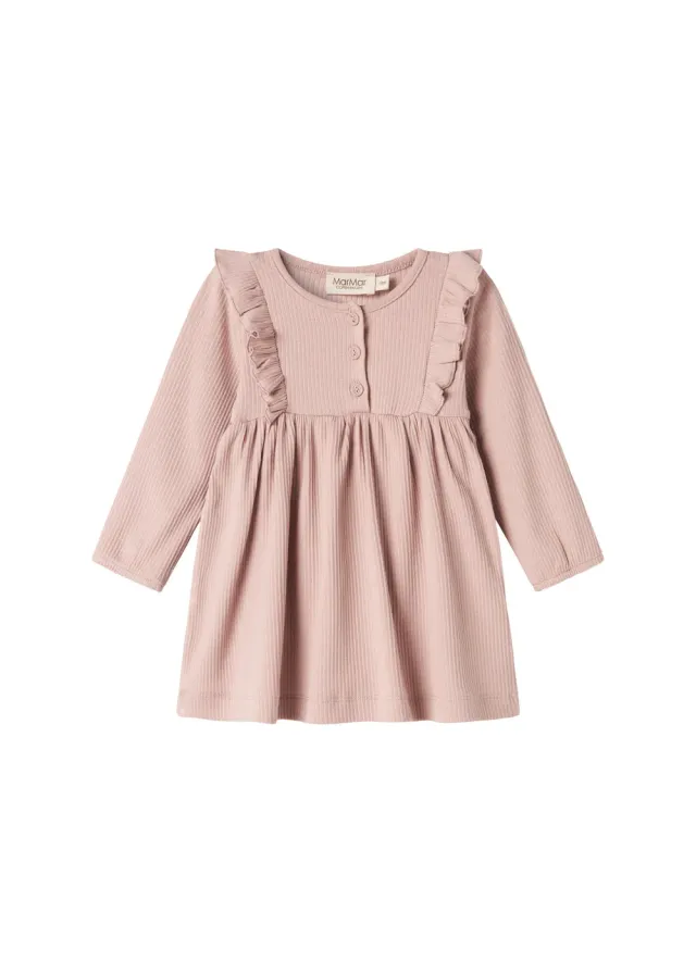 MarMar Rosa Frill kjole Faded Rose modal