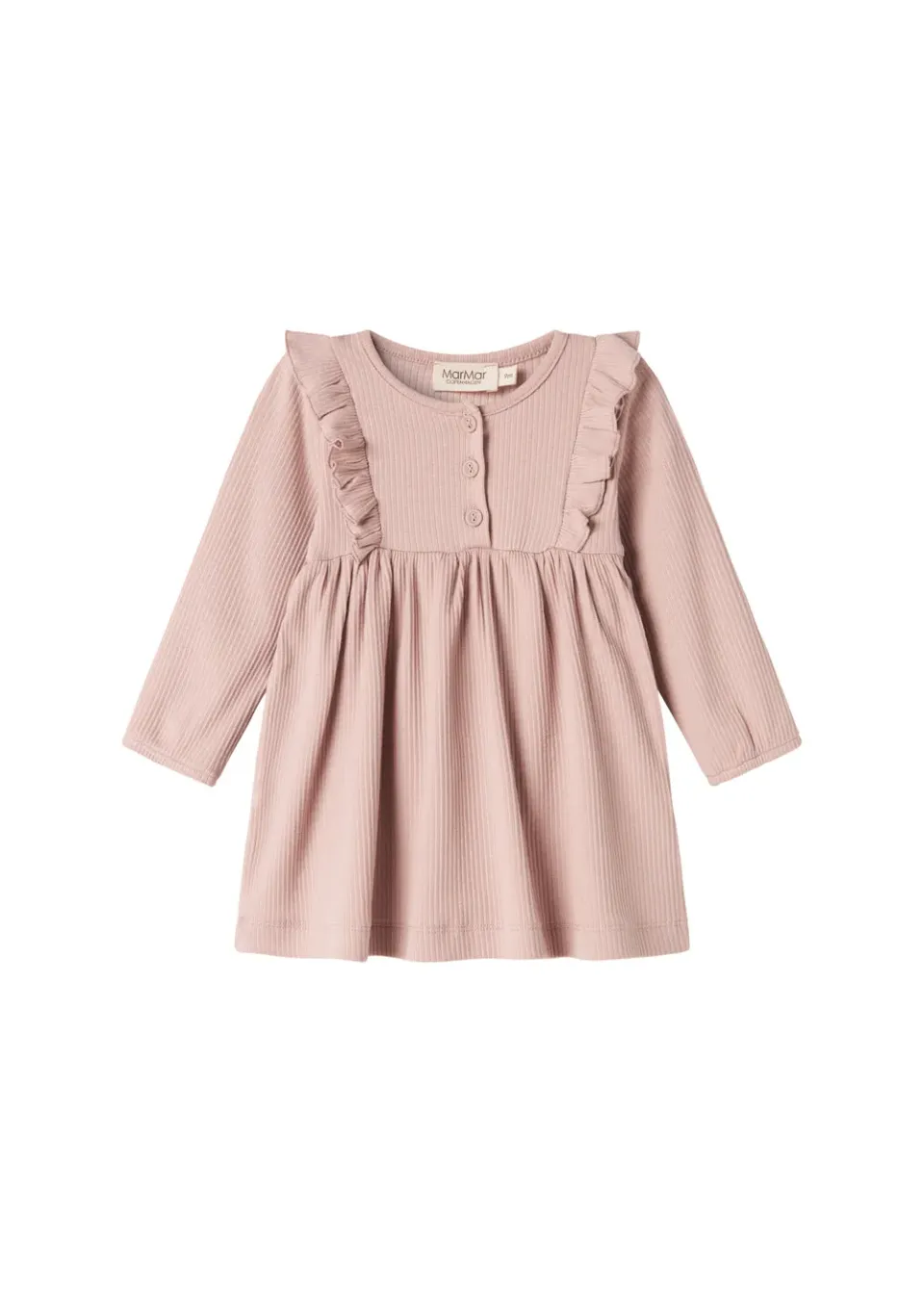 MarMar Rosa Frill kjole Faded Rose modal